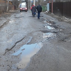 Фотоотчет о выполнении работ по ремонту автомобильных дорог общего пользования местного значения в г.п. Голицыно