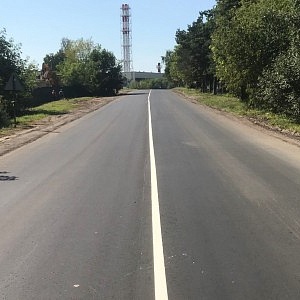 Фотоотчет о выполнении работ по ремонту автомобильных дорог общего пользования местного значения в городском поселении заречье